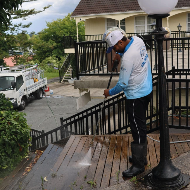 Water-blasting