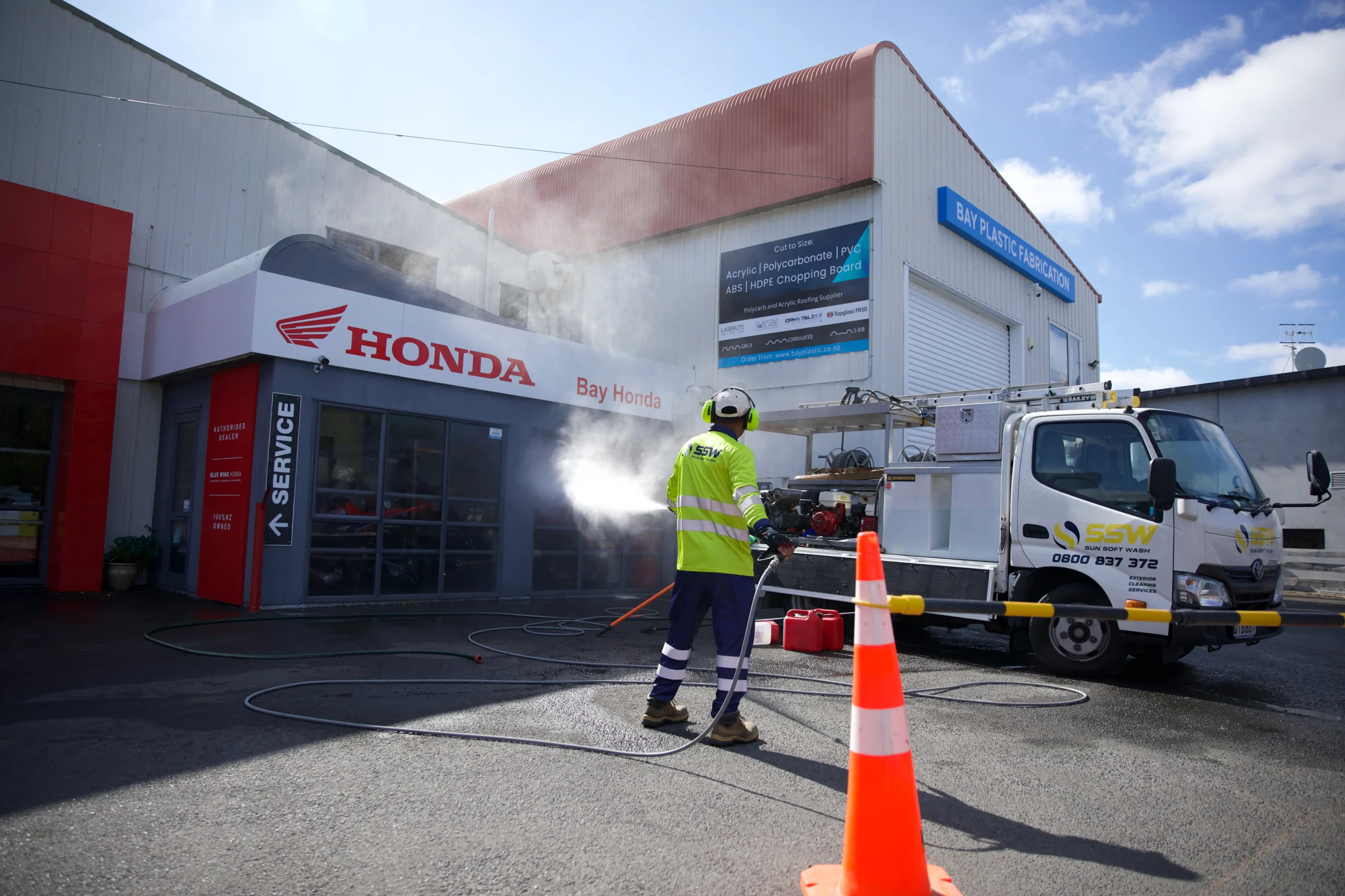 Commercial Buildings Washing Services in Auckland